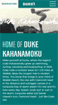 Mobile Screenshot of dukeswaikiki.com